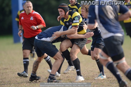 2012-10-14 Rugby Union Milano-Rugby Grande Milano 0685
